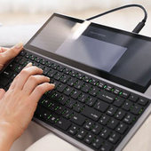 FICIHP Multifunctional Touch Keyboard: klávesnice s velkým displejem navrch