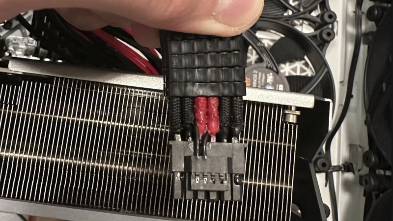 The 12VHPWR connectors are melting again, this time the ones from CableMod