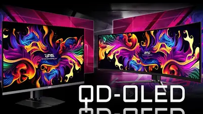 MSI představuje 6 herních monitorů QD-OLED s 27" až 49" úhlopříčkami