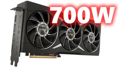 AMD do tří let předpokládá high-endová GPU se 700W spotřebou