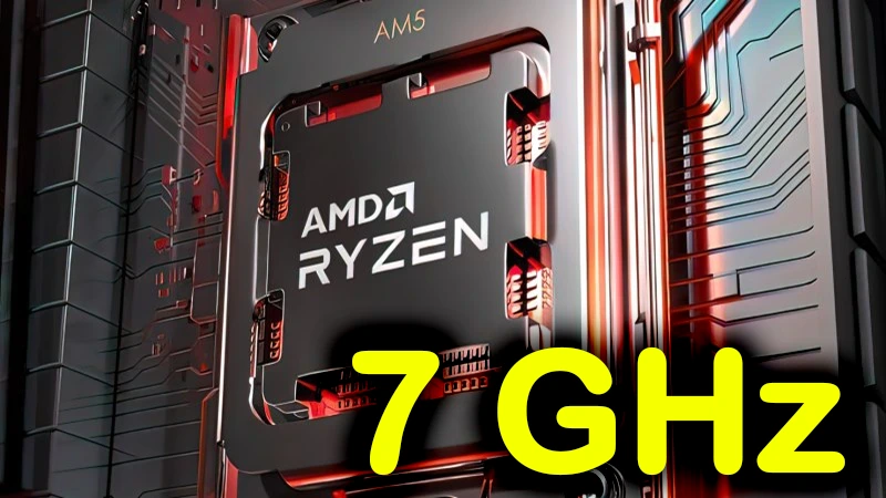 AMD Ryzen 5 9600X přetaktován k hranici 7 GHz