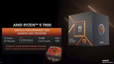 AMD uvedlo levnější a úspornější Ryzeny 7000 s 65W TDP