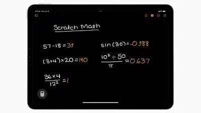 Apple konečně uvedl Kalkulačku pro iPad a díky podpoře Apple Pencil stojí opravdu za to