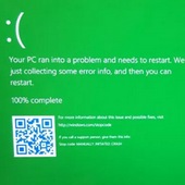 BSOD ve Windows 10 se testerům změnila na GSOD