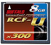 Buffalo a CompactFlash 300x paměťová karta