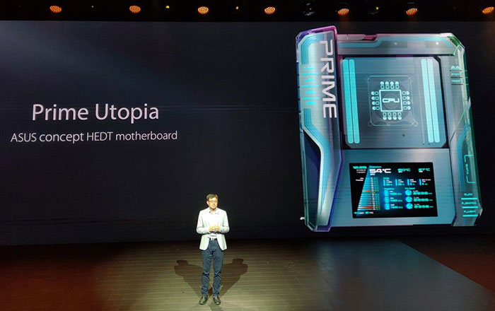 Asus předvedl koncept desek budoucnosti: Prime Utopia