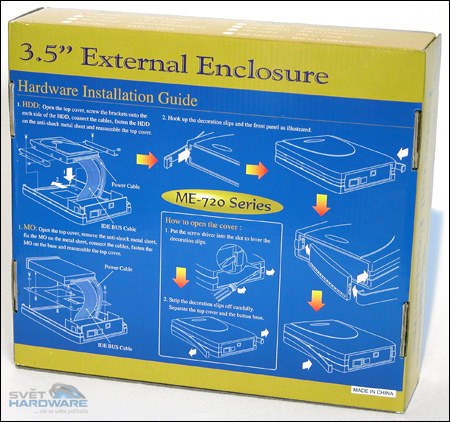 Test 6 externích HDD boxů