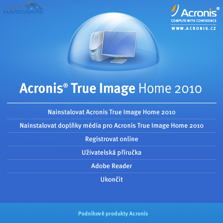 Acronis True Image Home 2010: co umí?