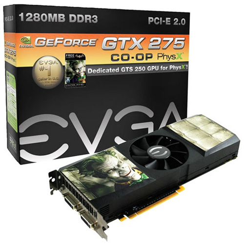 EVGA představuje hybridní GeForce GTX 275