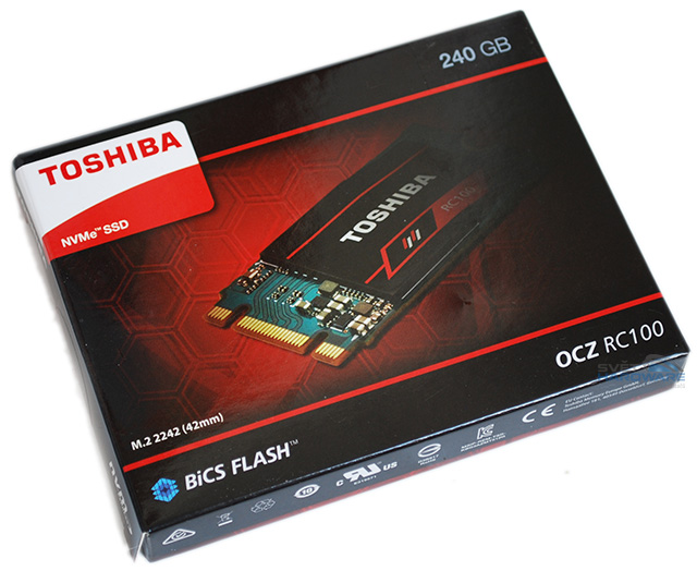 Toshiba RC100: mini SSD se slušným výkonem