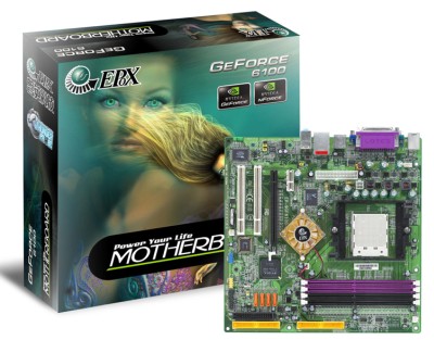 EPoX přestavuje novou desku založenou na čipové sadě GeForce 6100