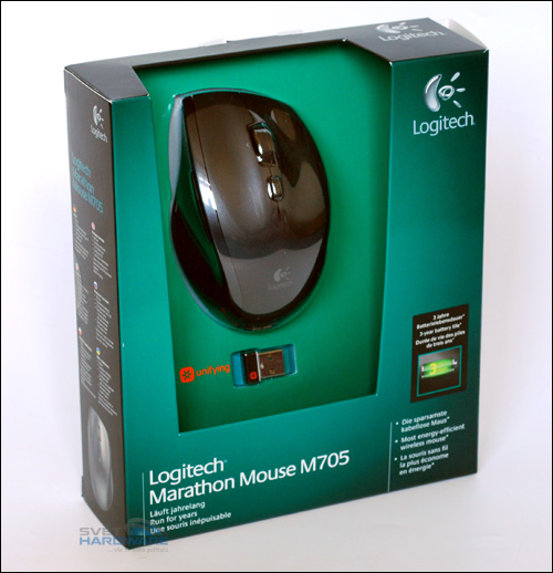 Logitech M705: myš pro počítačové maratónce