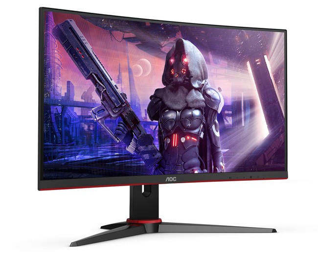 AOC uvádí čtyři zakřivené a 165Hz herní monitory s 1500R