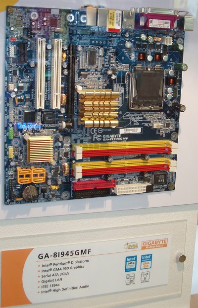 Computex:2005: Gigabyte, část II. "I pár procent je více"