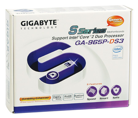7x základ s P965: Gigabyte GA-965P-DS3