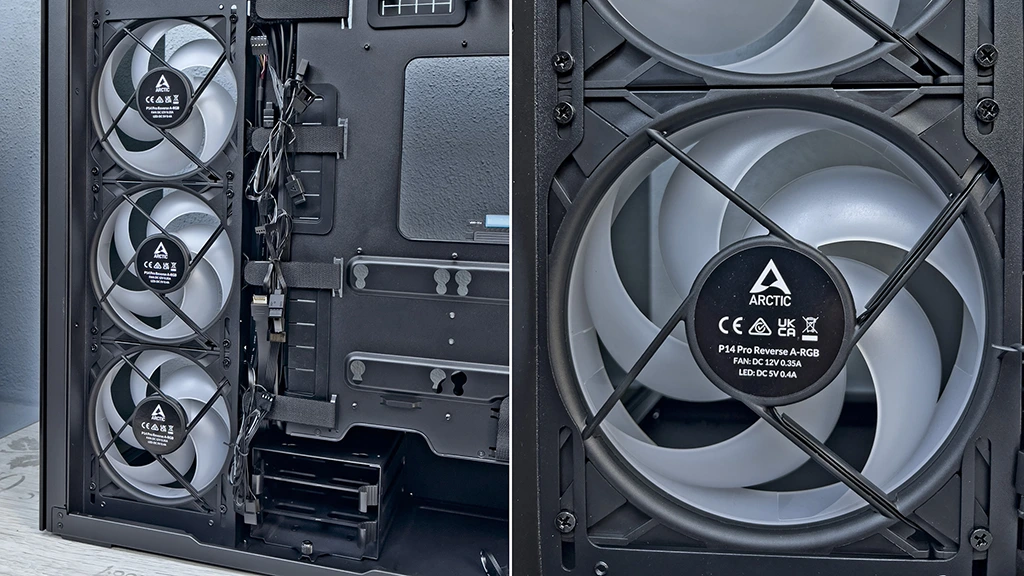 Arctic P12/P14 Pro Reverse A-RGB + Xtender: Když proudění vzduchu dostane nový směr