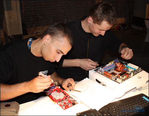 Finále evropského mistrovství v přetaktování s MSI