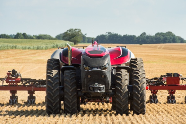 Přichází autonomní zemědělství, koncept traktoru Case IH