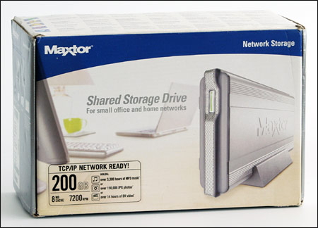 Maxtor Shared Storage Drive: sdílených 200 GB