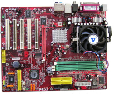 MSI K8T Neo-FISR: Testy desek pro Socket 754 začínají