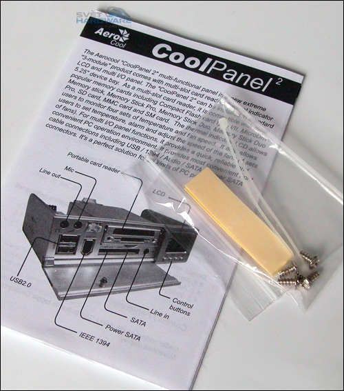 Test devíti multifunkčních panelů