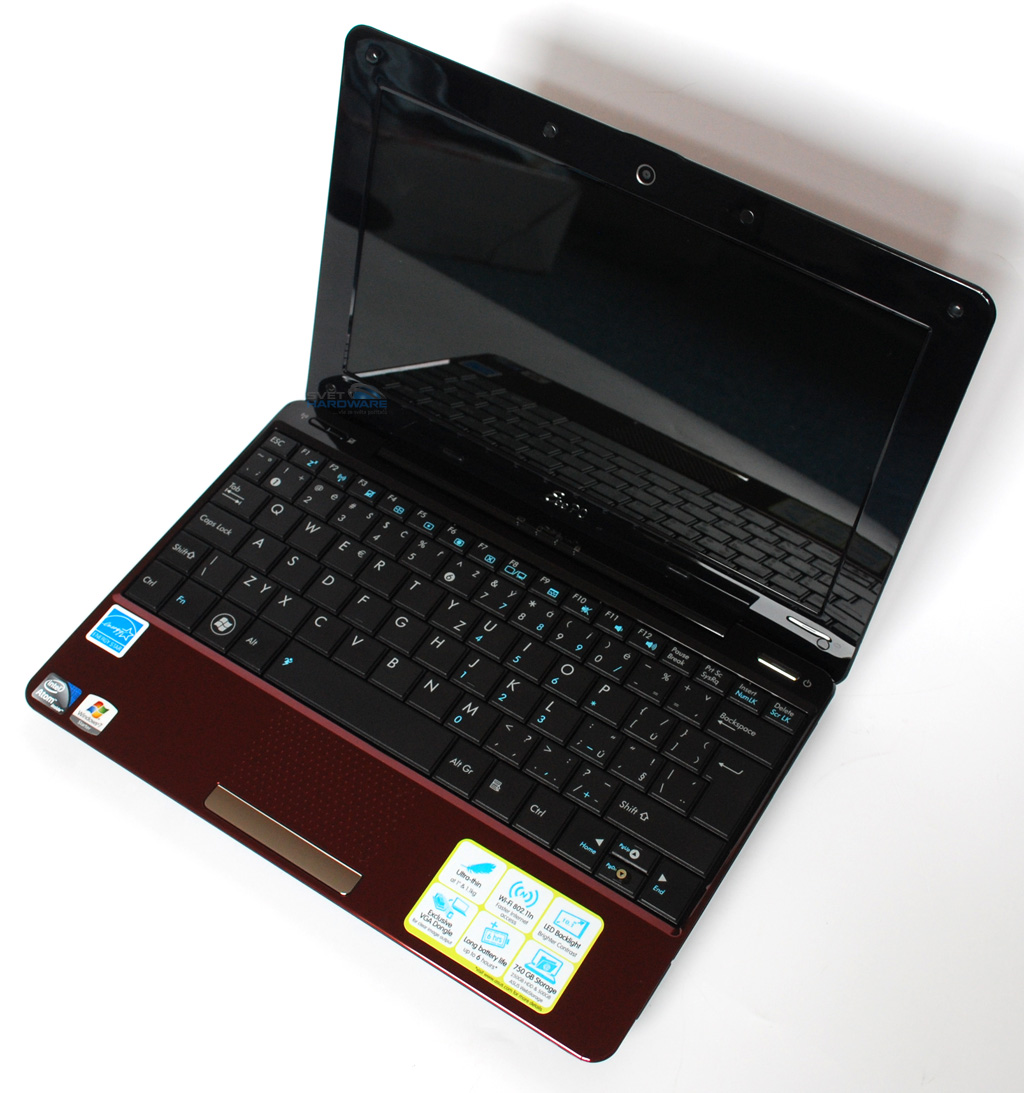 Test netbooků: Asus Eee PC 1008HA