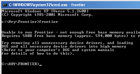 DOSbox - plnohodnotný emulátor DOSu s extrémními nároky
