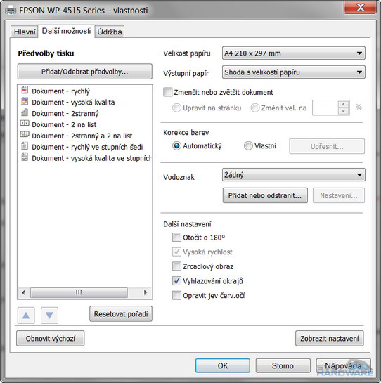 Epson WorkForce WP-4515 DN: kancelářský rebel