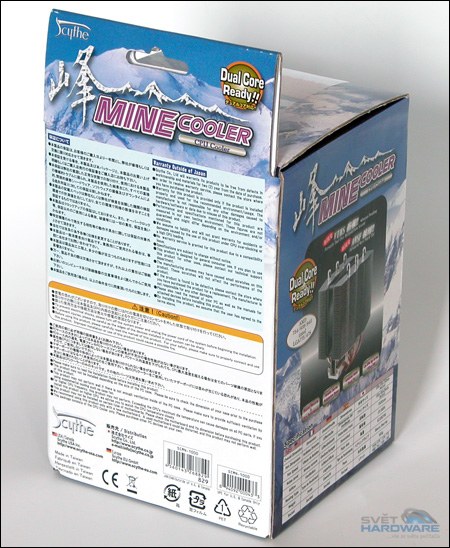 Scythe MINE Cooler - kosící výkon