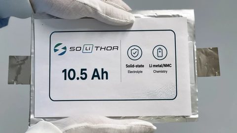 Evropský SOLiTHOR představuje solid-state akumulátory se 465 Wh/kg