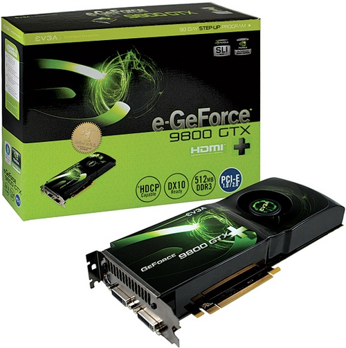 EVGA představuje levnou přetaktovanou GeForce 9800 GTX, vrací peníze za GTX 260 a 280