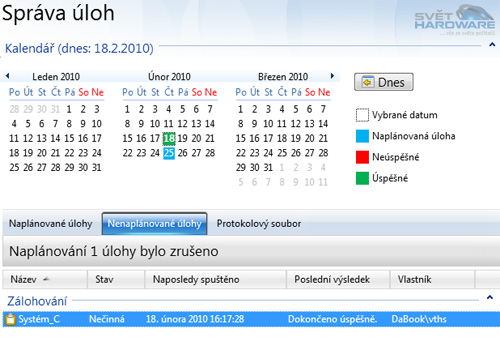 Acronis True Image Home 2010: co umí?