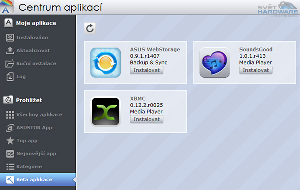 Asustor AS-202TE: NAS jako mediální server