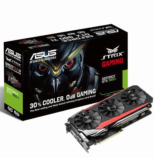 Asus Strix GTX 980 Ti: o více než pětinu přetaktovaná
