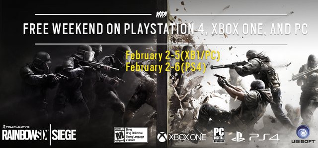 Rainbow Six Siege je o víkendu zdarma