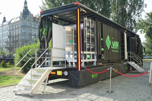 Sun na Žofíně představil projekt mobilního datového centra Blackbox