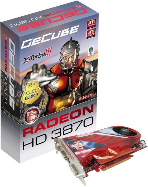 Řada GeCube Radeon HD 3800: standardní i vysoce taktované modely