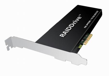 Super Talent vyvijí 2TB PCIe RAID SSD s velkou propustností