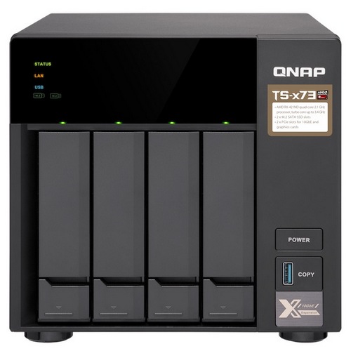 QNAP NAS TS-x73: čtyřjádrové AMD, M.2 i 10GbE