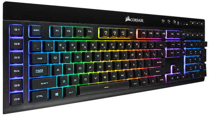 Corsair nabízí bezdrátovou herní klávesnici K57 RGB