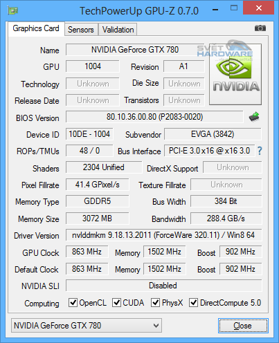 Dvě novinky naráz: GeForce GTX 780 a HAL3000