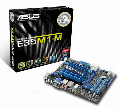 Asus oficiálně představuje základní desky s AMD Brazos