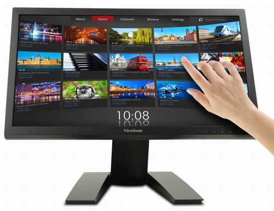 ViewSonic nabídne optický dotykový monitor TD2220