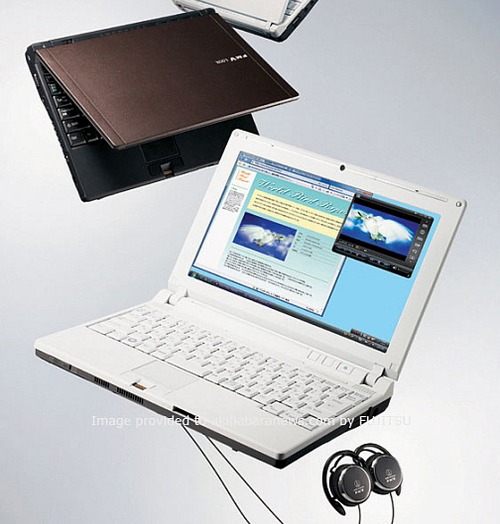 Fujitsu připravuje 1,25kg sub-notebooky pro OS Vista