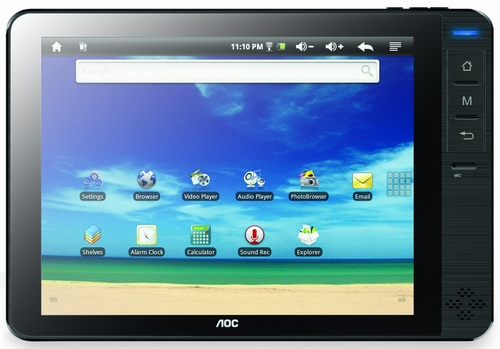 AOC nabídne Tablet PC s cenou pod 200 euro
