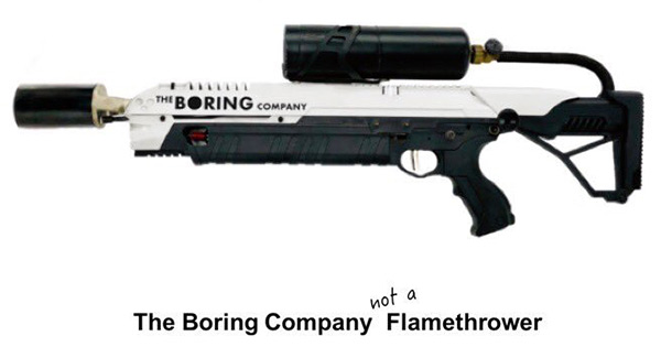 Plamenomety Elona Muska vyprodány za 5 dní, mají ale problém na celnicích