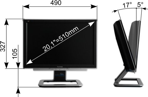 ViewSonic VX2025wm - širokoúhlá mánie pokračuje