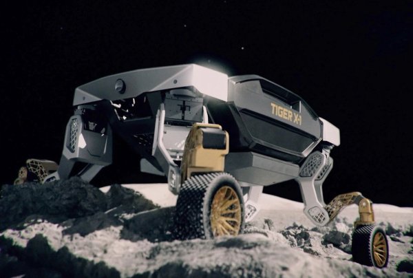 Hyundai představil Tiger X-1, ultimátního robota schopného jízdy, chůze i letu