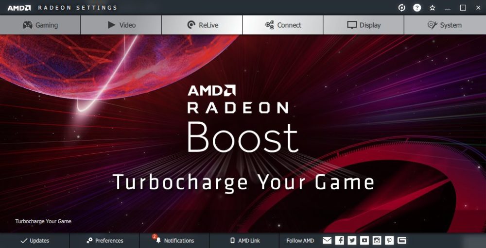 AMD omylem odhalilo funkci Radeon Boost pro nové ovladače