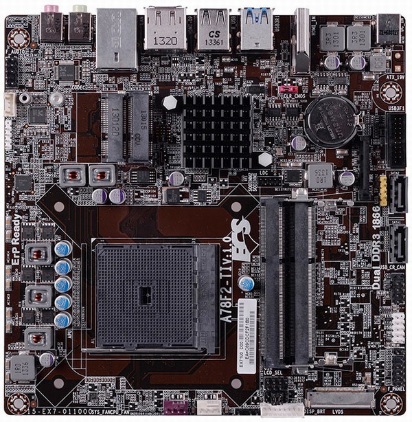 ECS A78F2-TI: socket AMD, chladič pro Intel